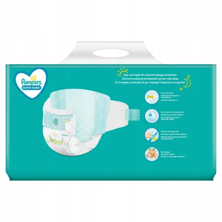 Pieluchy Pampers Active Baby Rozmiar 5, 11-16 Kg 110 Szt.