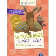 WYSZUKANKA ŁOŚKA TOŚKA ĆWICZENIA DLA OKA RĘKI I GŁOWY Małgorzata Węgrzecka - Nowa Era