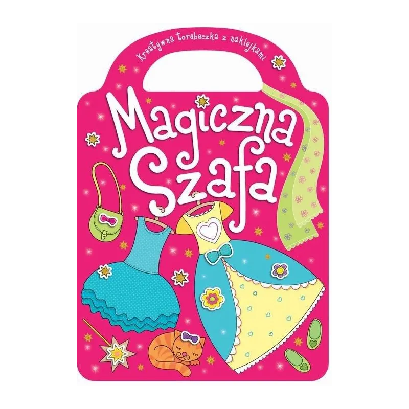 MAGICZNA SZAFA KREATYWNA TOREBECZKA Z NAKLEJKAMI
