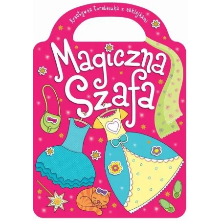 MAGICZNA SZAFA KREATYWNA TOREBECZKA Z NAKLEJKAMI