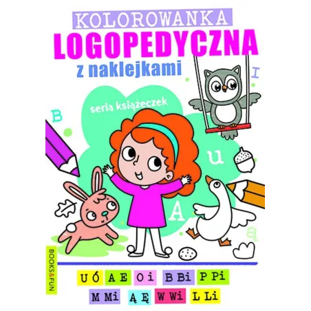 Kolorowanka Logopedyczna Z Naklejkami