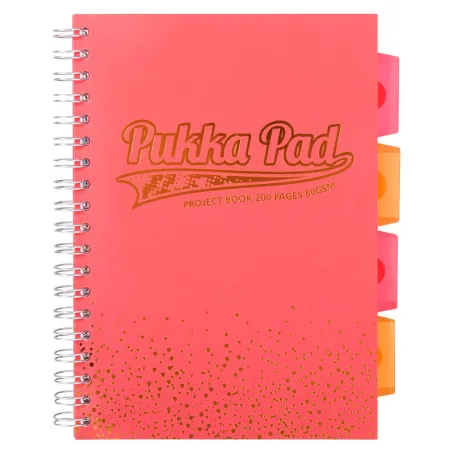 Kołozeszyt W Kratkę B5 200 Kartek  Pukka Pad
