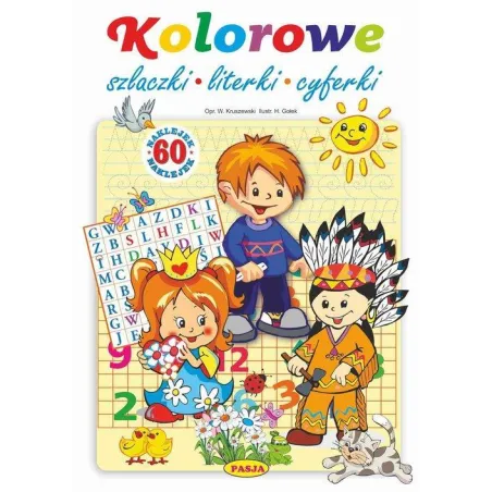 Kolorowe Szlaczki Literki Cyferki Halina Gołek