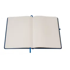 Notes Kropki Romantyzm Granatowy 160 Stron Skóra Eko Antra A5