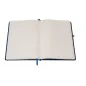 Notes Kropki Romantyzm Granatowy 160 Stron Skóra Eko Antra A5