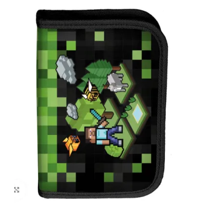 Piórnik Klapkowy Bez Wyposażenia Minecraft Paso