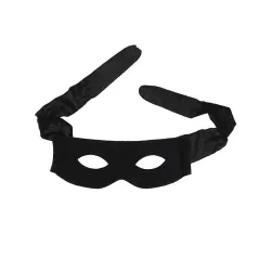 MASKA CZARNA  NA OCZY ZORRO 18 CM GODAN