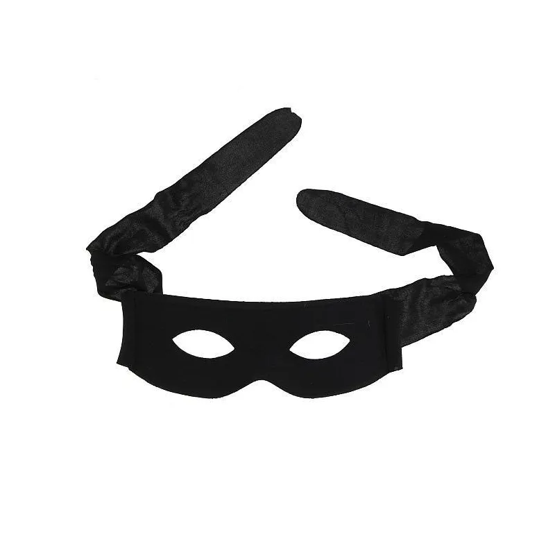 MASKA CZARNA  NA OCZY ZORRO 18 CM GODAN