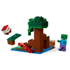 PRZYGODA NA MOKRADŁACH LEGO MINECRAFT 21240 II GATUNEK