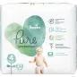 Pampers, Pure Protection, Pieluchy Jednorazowe, Rozmiar 4, 9–14 Kg, 28 Szt.