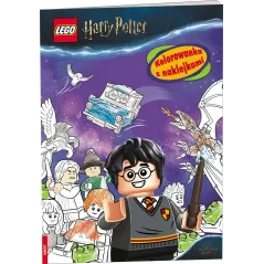LEGO HARRY POTTER KOLOROWANKA Z NAKLEJKAMI 5+ - Ameet