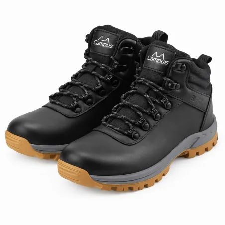 BUTY TREKKINGOWE MĘSKIE CAMPUS ESSENTIAL CZARNE ROZMIAR 42