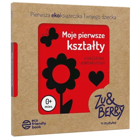 Moje Pierwsze Kształty. Książeczka Kontrastowa
