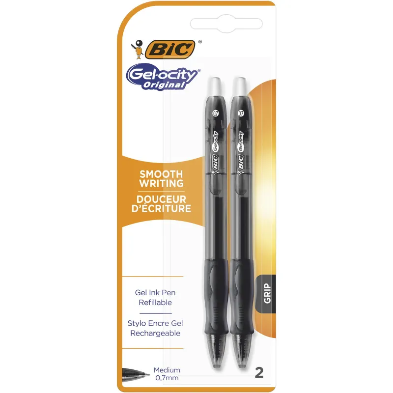 DŁUGOPIS ŻELOWY BIC GEL-OCITY 2 SZT. CZARNY - BiC