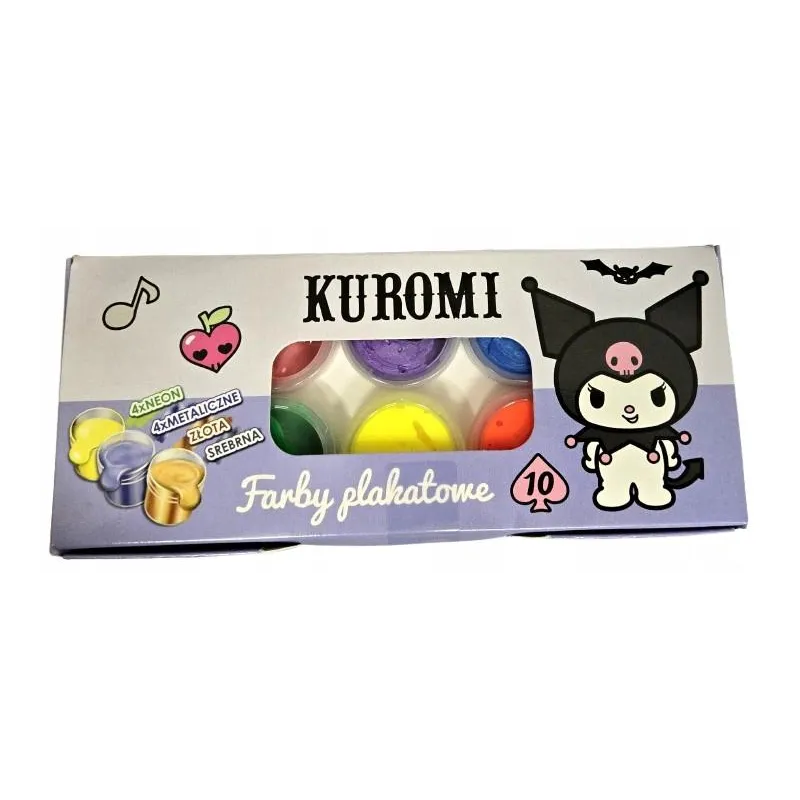 FARBY PLAKATOWE KUROMI 10 KOLORÓW ST. MAJEWSKI