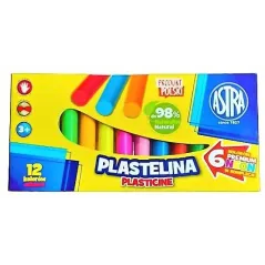 PLASTELINA ASTRA 12 KOLORÓW