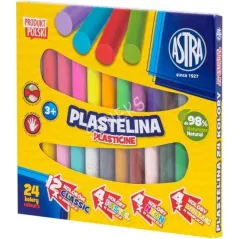 PLASTELINA ASTRA 24 KOLORY