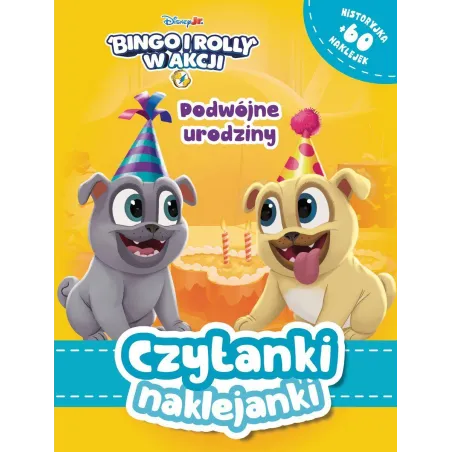 DISNEY BINGO I ROLLY W AKCJI. PODWÓJNE URODZINY. CZYTANKI NAKLEJANKI