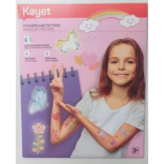 ZMYWALNE TATUAŻE I NAKLEJKI ŚWIECĄCE W CIEMNOŚCI 3+