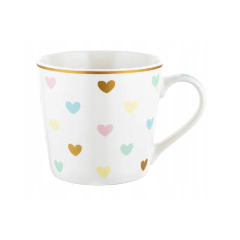 KUBEK PORCELANOWY 400ML FLORINA