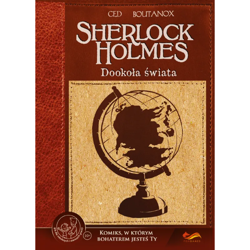 KOMIKSY PARAGRAFOWE SHERLOCK HOLMES. DOOKOŁA ŚWIATA