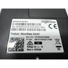 ORYGINALNA BAZA ŁADUJĄCA INGENICO MOVE 3500 5000 BLUETOOTH BWN31612945A