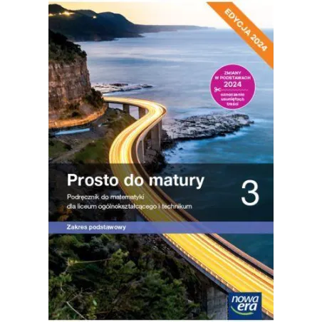 Nowa Matematyka Prosto Do Matury Podręcznik Klasa 3 Liceum I Technikum Zakres Podstawowy