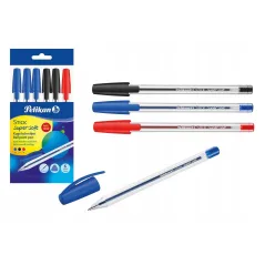 ZESTAW DŁUGOPISÓW STICK K86 MIX KOLORÓW 6 SZT. PELIKAN
