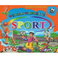 WESOŁE WIERSZYKI SPORT KSIĄŻECZKA EDUKACYJNA.