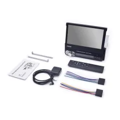 Radio Samochodowe Android Auto Fm Usb Aux Bluetooth Ekran 7" Wysuwane