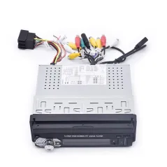 RADIO SAMOCHODOWE ANDROID AUTO FM USB AUX BLUETOOTH EKRAN 7" WYSUWANE