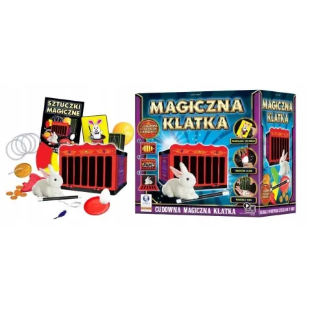 CUDOWNA MAGICZNA KLATKA Z KRÓLIKIEM 6+ - Cartamundi