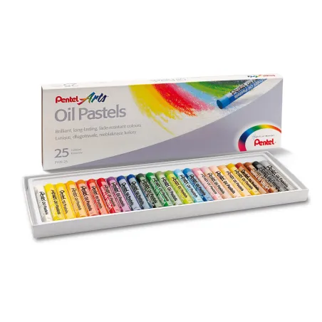 Pastele Olejne 25 Kolorów Pentel