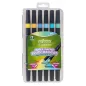 Pisaki Pędzelkowe 12 Kolorów Pastelowe Brush Cricco