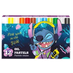 PASTELE OLEJNE DISNEY STITCH 12 KOLORÓW COOLPACK