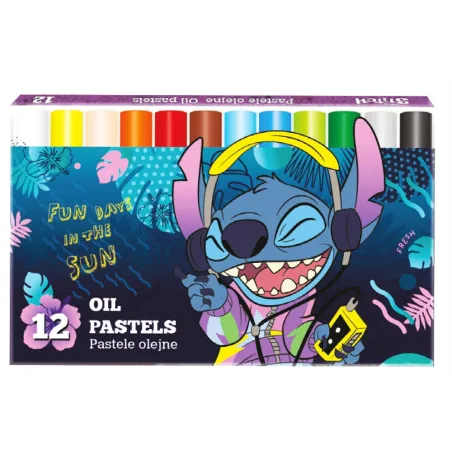 Pastele Olejne Disney Stitch 12 Kolorów Coolpack Pastele Olejne Disney Stitch 12 Kolorów Coolpack