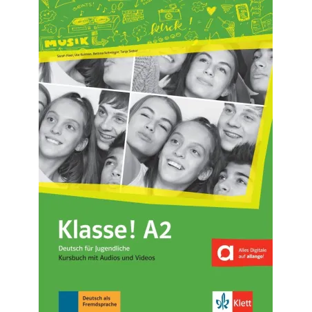 Klasse! A2 Podręcznik  audio online