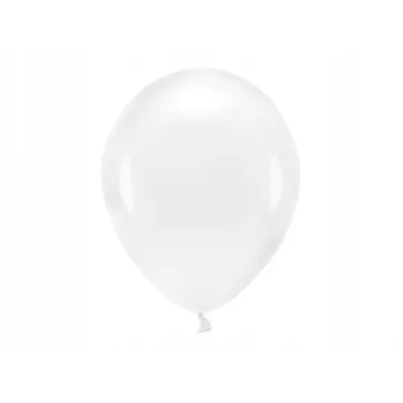Balony Krystaliczne Transparentne 30Cm 10 Sztuk Partydeco