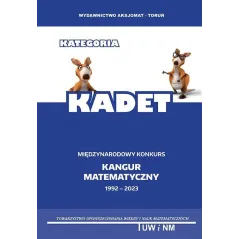 MATEMATYKA Z WESOŁYM KANGUREM POZIOM KADET 2023