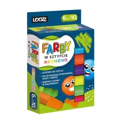 FARBY NEONOWE W SZTYFCIE 6 KOLORÓW LOOZZ