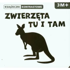 ZWIERZĘTA TU I TAM KSIĄŻECZKA KONTRASTOWA 3M+ - Wilga