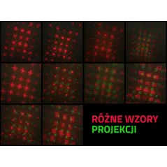 REFLEKTOR PROJEKTOR LASEROWY ILUMEN X1000 10W II GATUNEK - GLOBAL GIFT