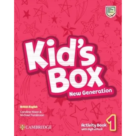 KIDS BOX NEW GENERATION 1 ACTIVITY BOOK WITH DIGITAL PACK BRITISH ENGLISH Caroline Nixon, Michael Tomlinson