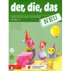 der die das neu 6 Podręcznik z płytą CD Szkoła podstawowa Kozubska Marta, Krawczyk Ewa, Zastąpiło Lucyna