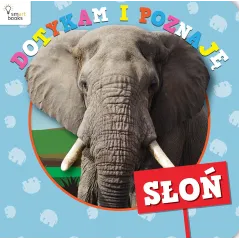 SŁOŃ DOTYKAM I POZNAJĘ 6M+ - Smart Books