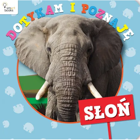 SŁOŃ DOTYKAM I POZNAJĘ 6M+ - Smart Books