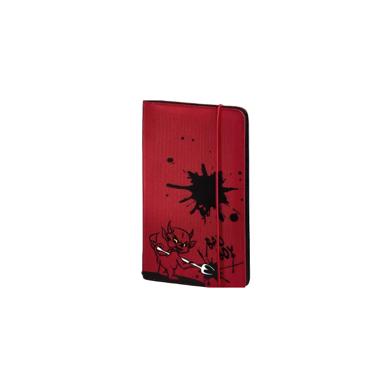 FUTERAŁ NA CD HAMA CD WALLET SLIM 48 CZERWONY GUMKA
