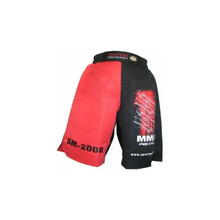 Spodenki Do Mma Rozmiar Xl Czarno-Czerwone Spodenki Do Mma Rozmiar Xl Czarno-Czerwone