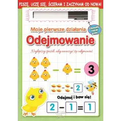 ODEJMOWANIE. MOJE PIERWSZE DZIAŁANIA