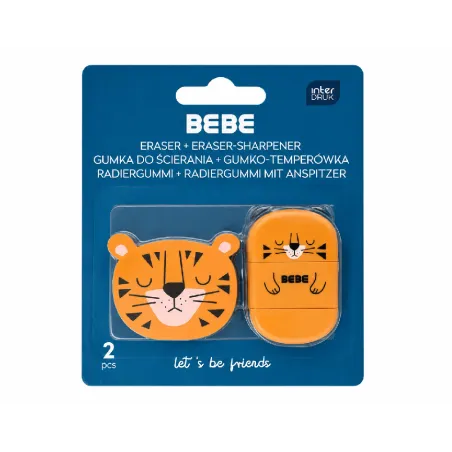 GUMKA DO ŚCIERANIA + GUMKO-TEMPERÓWKA BEBE INTERDRUK